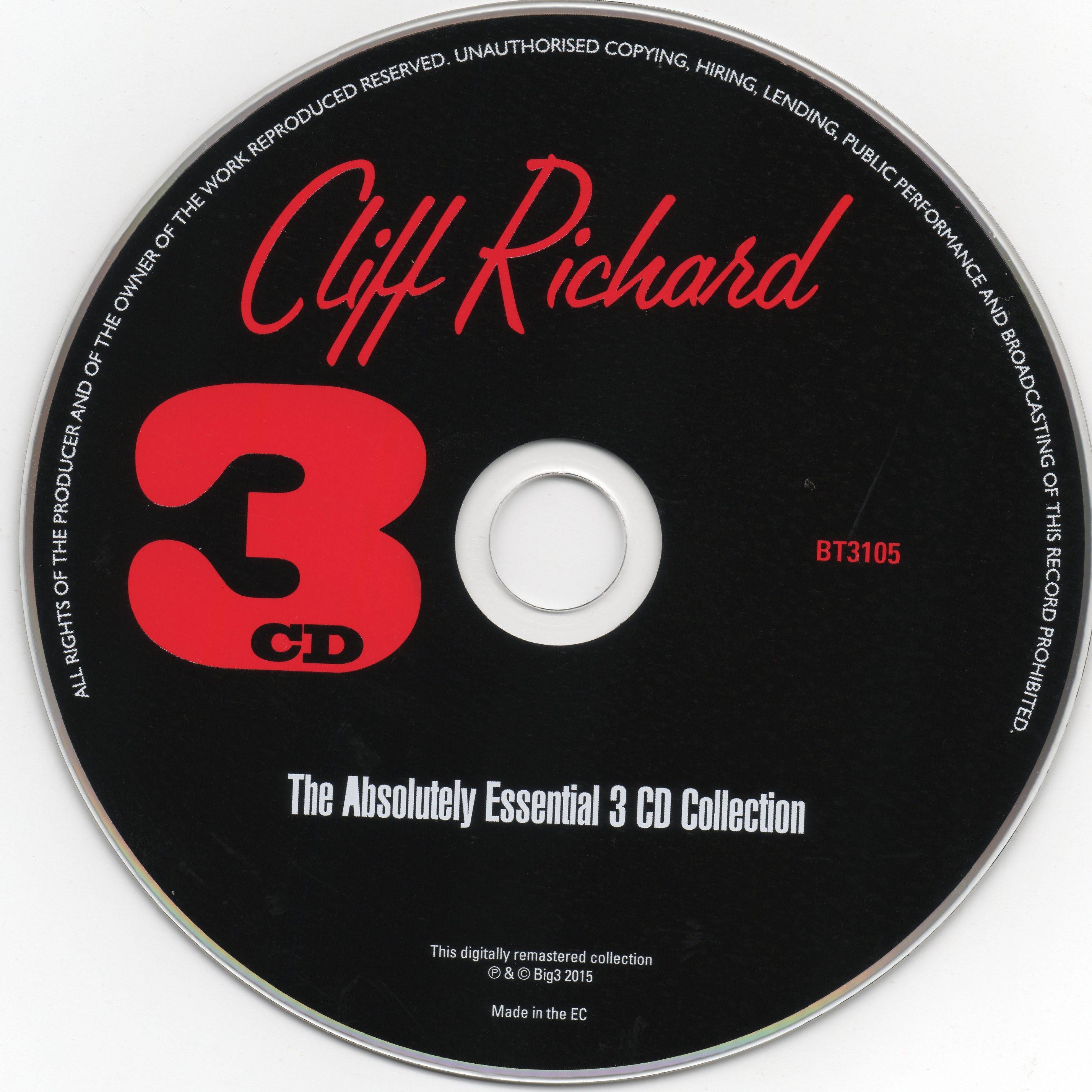 Cliff Richard The Absolutely Collection : CD3